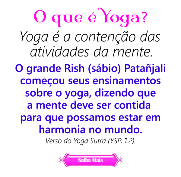 O que é Yoga? 